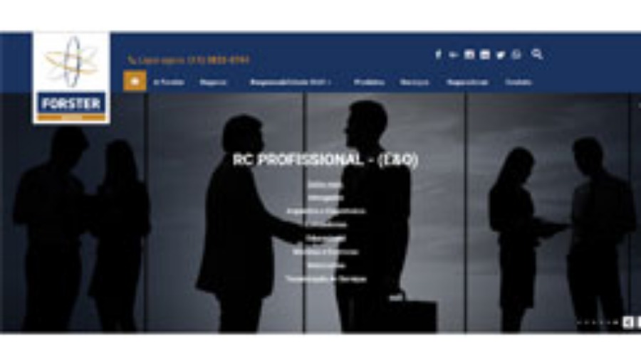 Criao de Site para Corretora de Seguros Forster Seguros